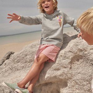 NWT Mini Boden Graphic Sweatshirt